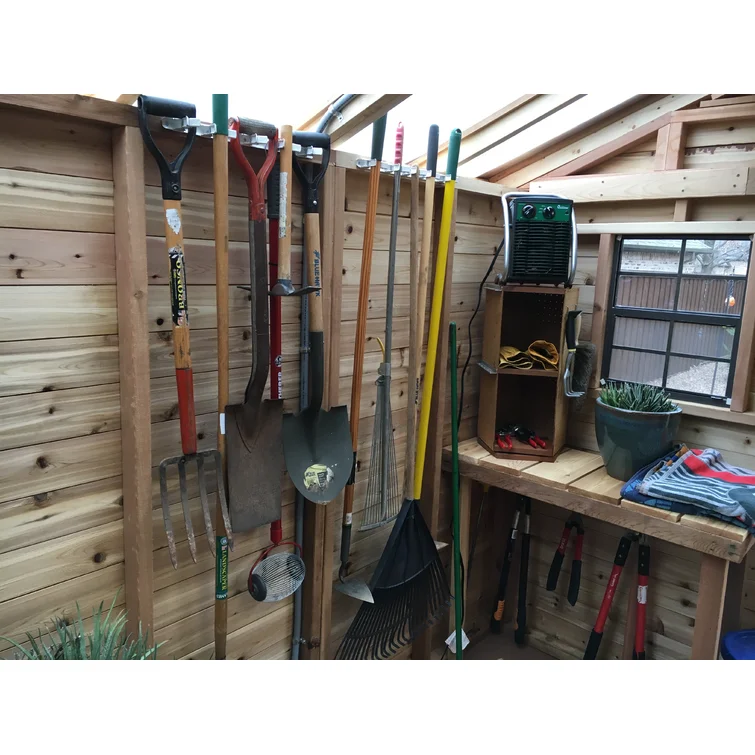 8 ft. W x 12 ft. D Cedar Wood Sunshed Garden Shed
