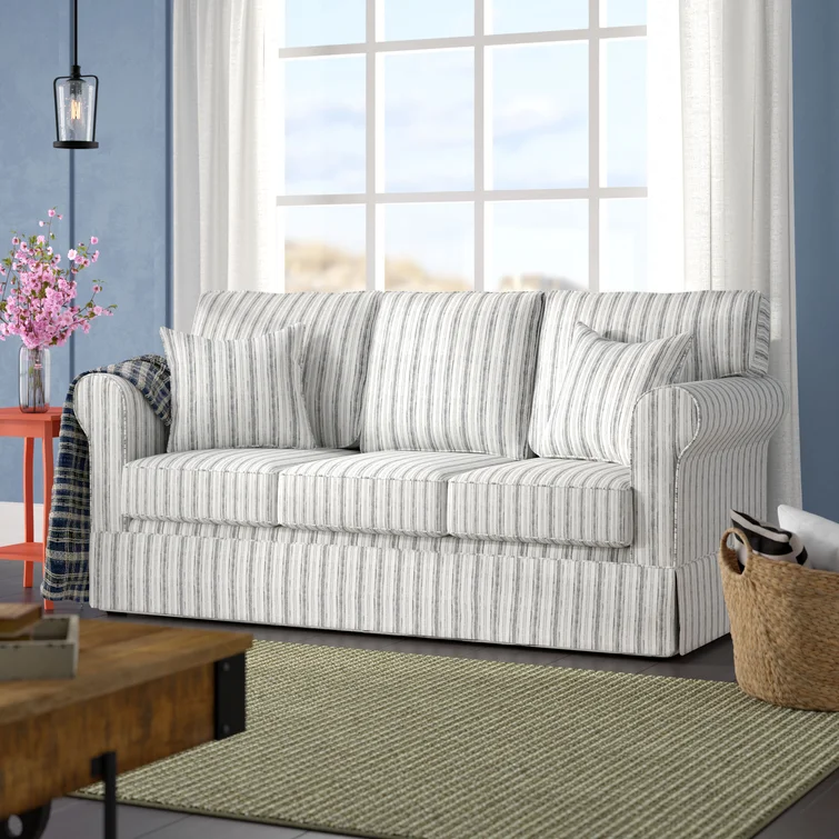 Hageman 79'' Upholstered Sleeper Sofa