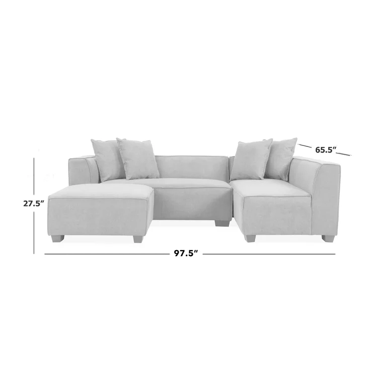 Easton 7 - Piece Upholstered Sectional