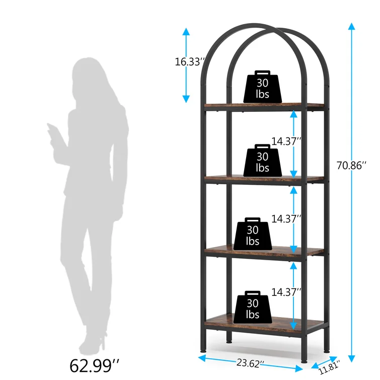 Kinlynn 23.62'' W Metal Shelving Unit