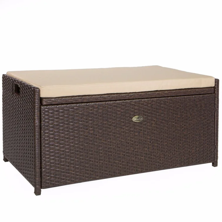 Barton Outdoor 60 Gallon Storage Bench