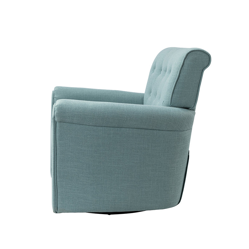 Gwendolyn Upholstered Swivel Armchair