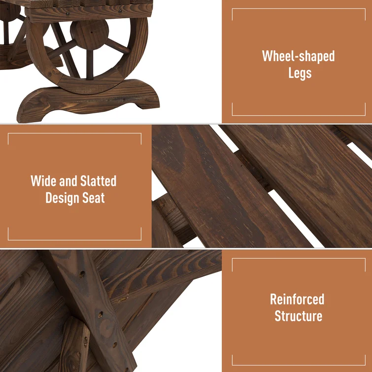 Lofton Fir Outdoor Bench