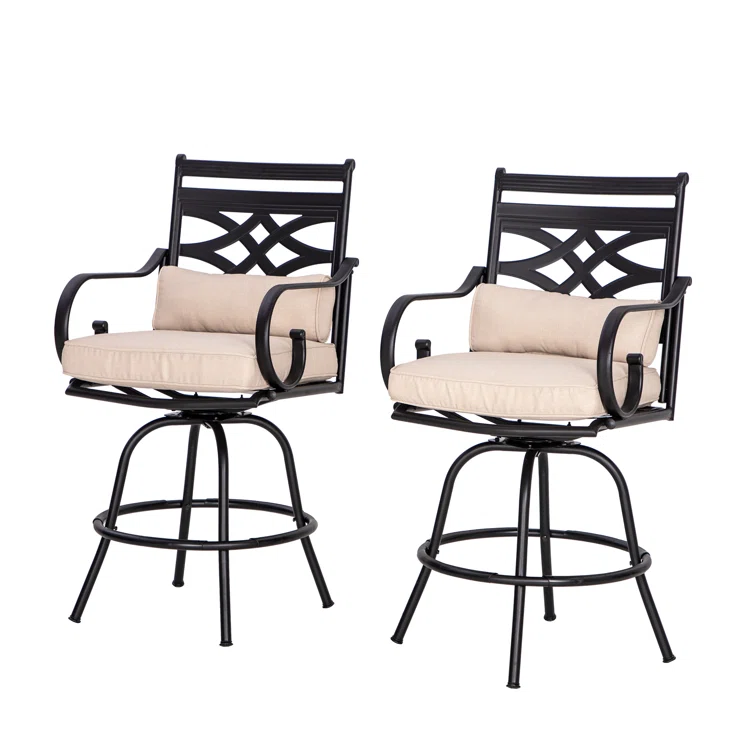 Alyne 4 - Person Rectangular Outdoor Dining Set with Cushions
