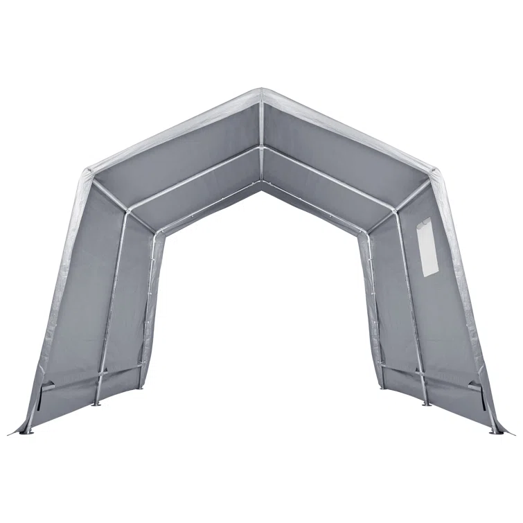 Heavy Duty 7 ft. W x 12 ft. D Polyethylene Portable Storage Shed