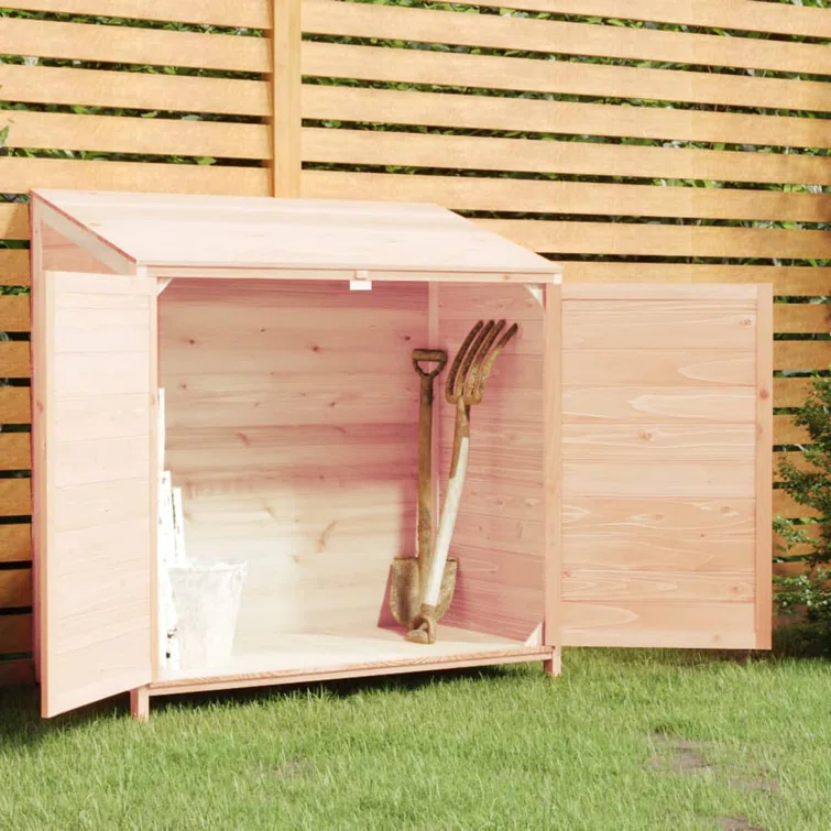 VidaXL Outdoor Storage Shed Garden Shed Wooden Storage Shed Solid Fir Wood