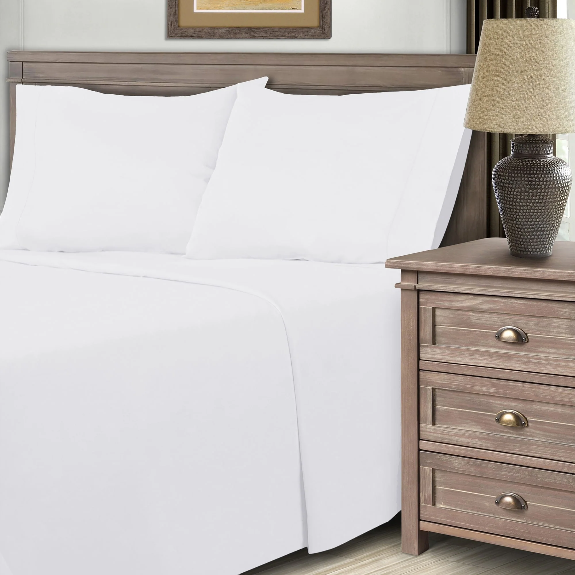 Superior 600 Thread Count Cotton Blend Sheet Set