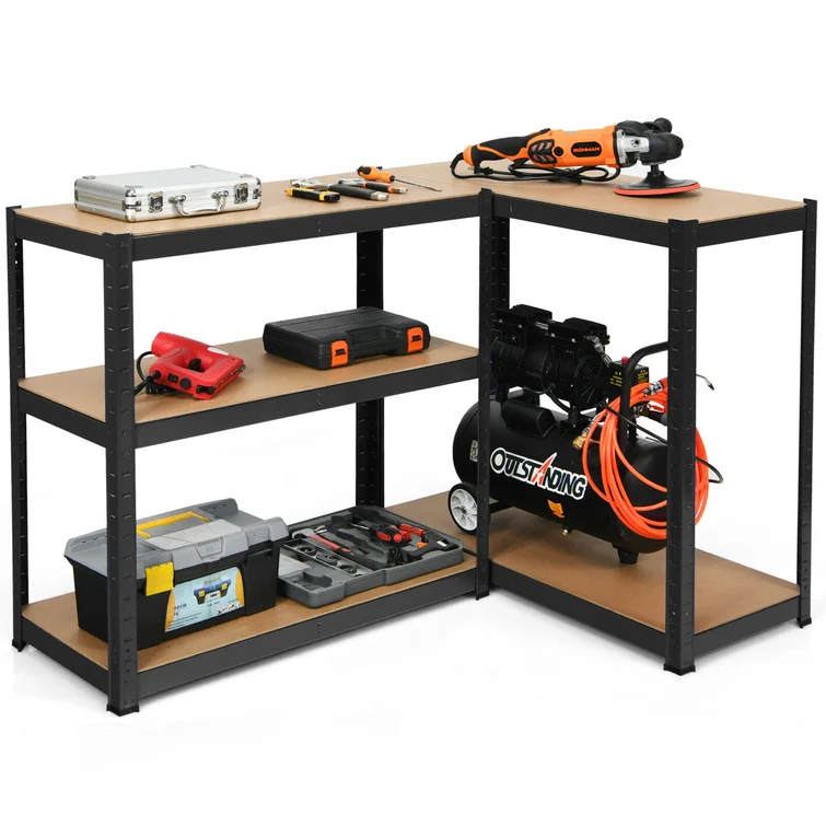 Bade 36'' W Height -Adjustable Shelving Unit