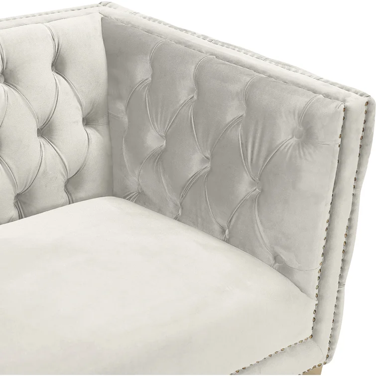 Sickels 90'' Velvet Sofa