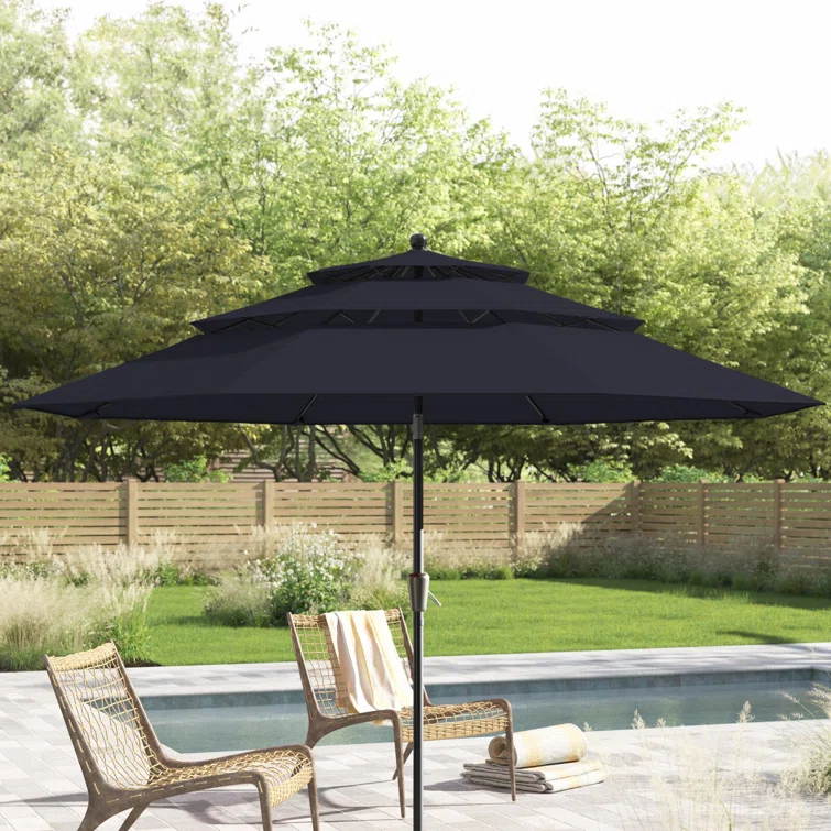 Nosson 4 - Person Square Outdoor Dining Set with Cushions