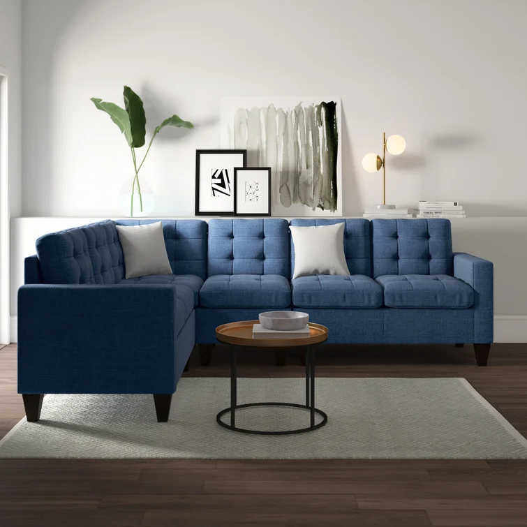 Bouldin Creek 4 - Piece Upholstered Sectional