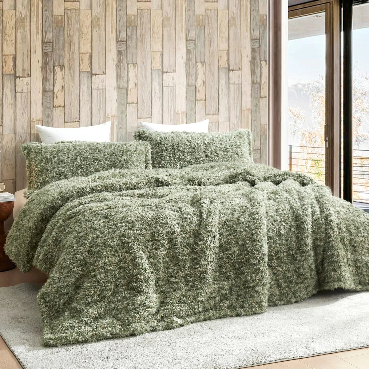 Sir Yes Sir - Coma Inducer? Oversized Comforter Set - Combat Green