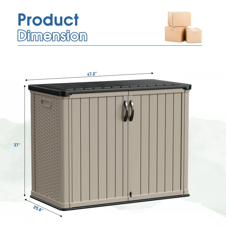 Secure Outdoor Storage, the Versatile Weather-resistant Cabinet