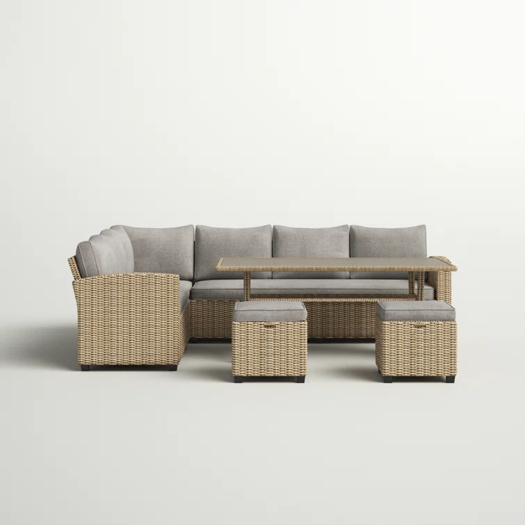 Jett 6 - Person Outdoor Seating Group with Cushions