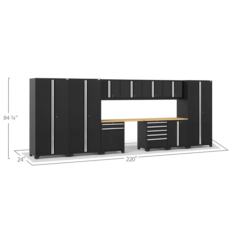 Pro Series 14 Piece Garage Storage Cabinet Set