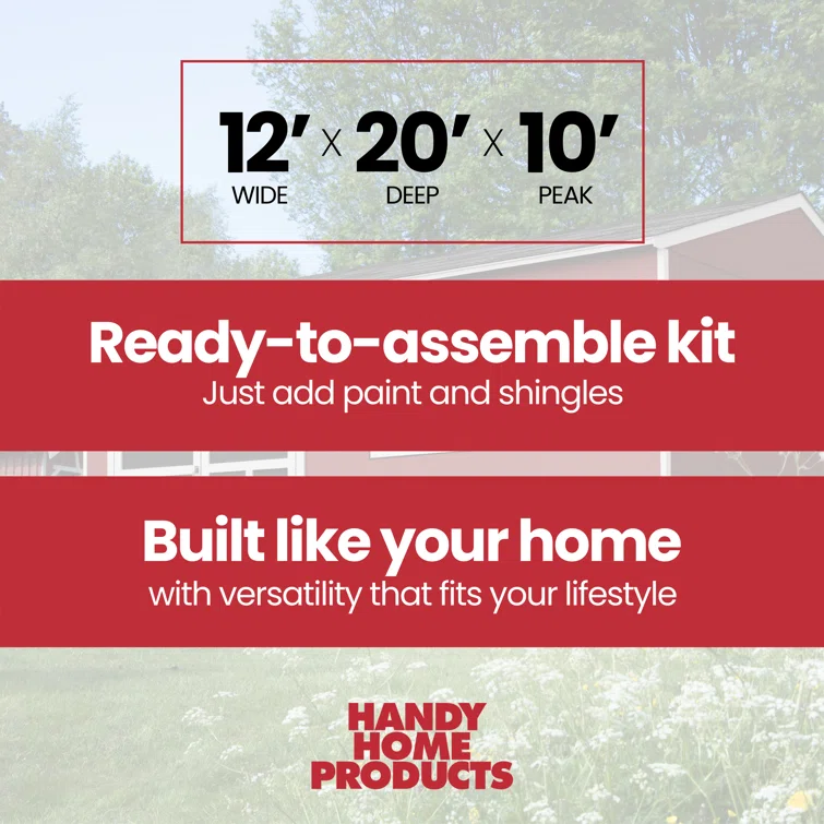 Astoria Wood Storage Shed