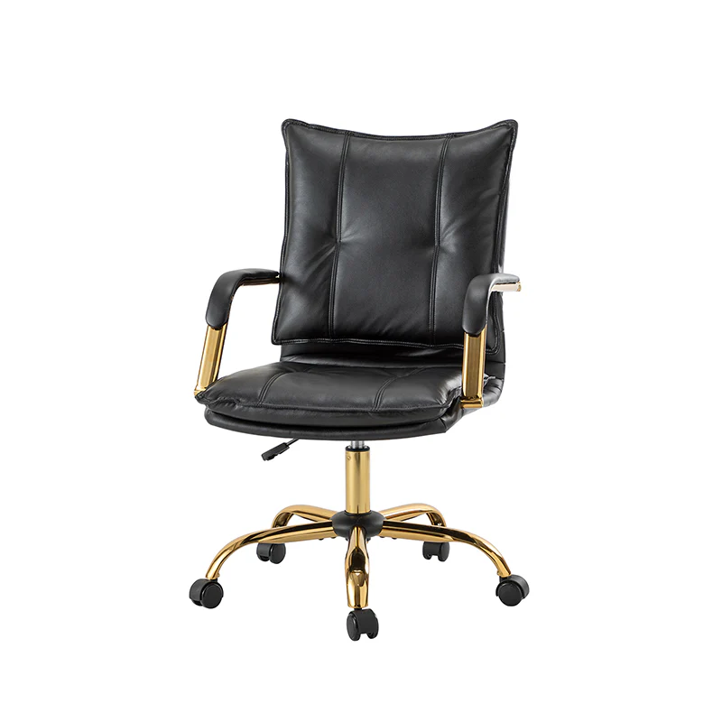Michele Vegan Leather Task Accent Chair