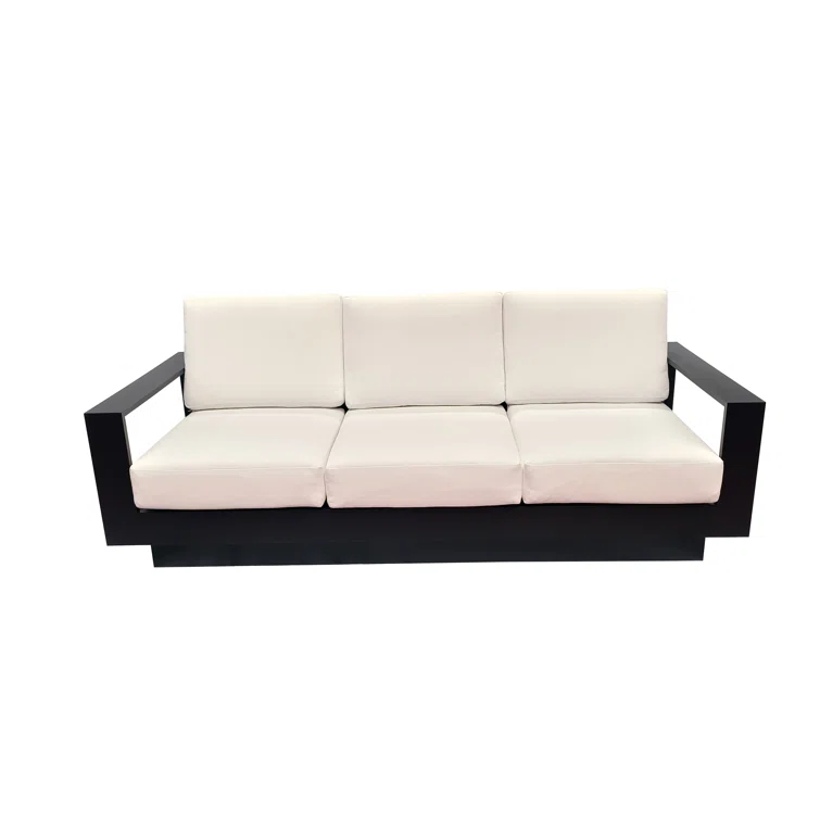 Sterling 4-Piece Outdoor Seating Group with Swivel Chairs and Sunbrella Cushions