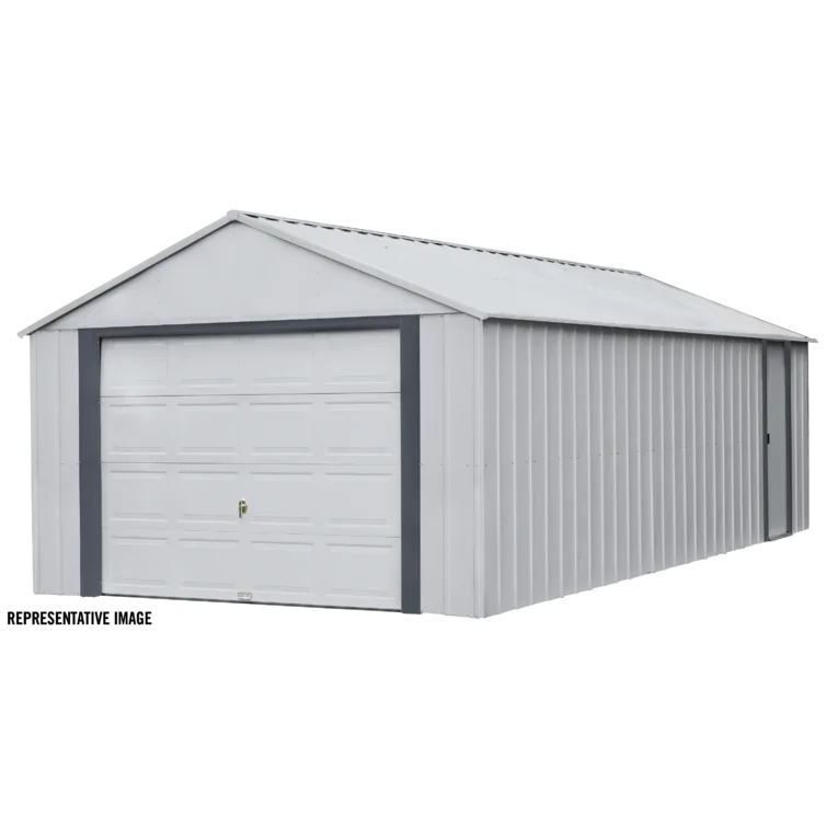 Murryhill 12 ft. W x 17 ft. D Metal Storage Shed