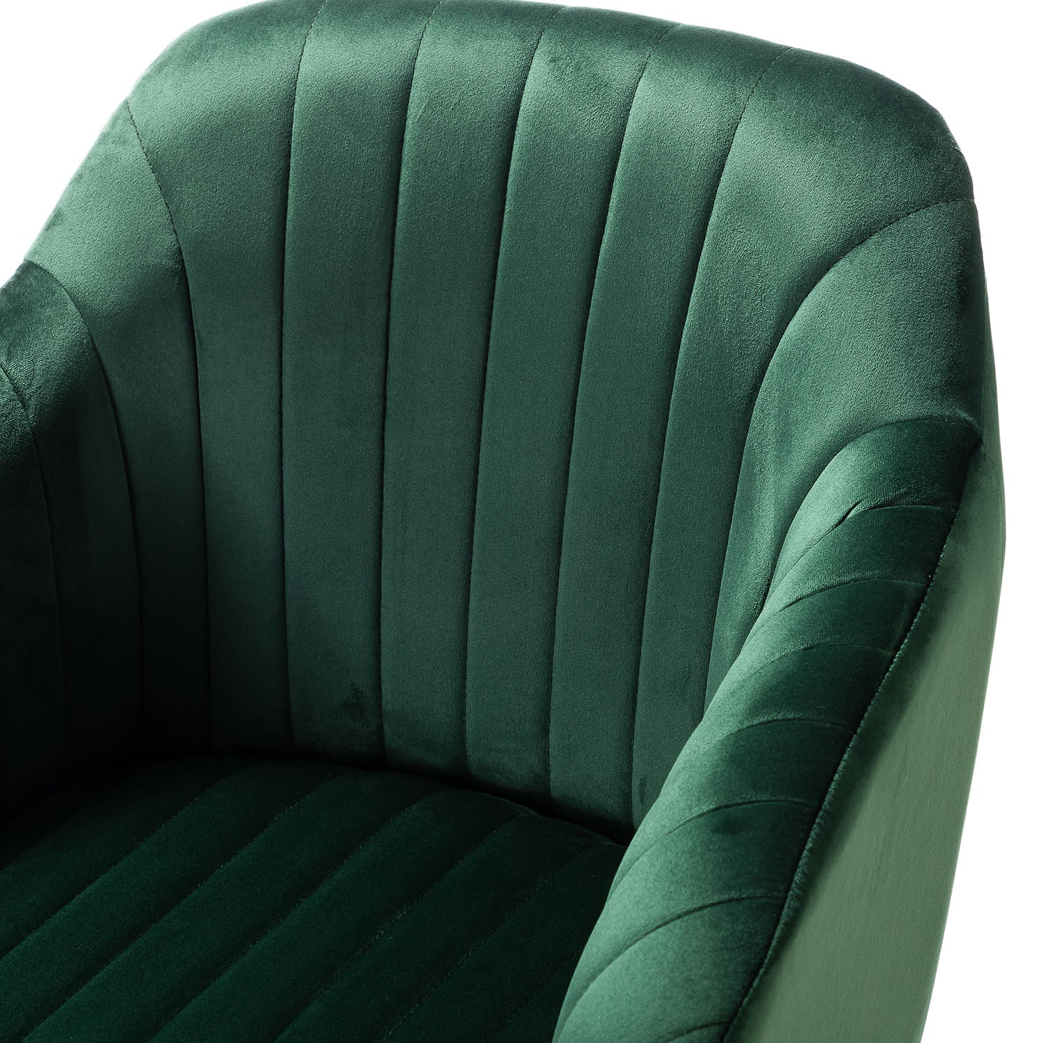 Bright Velvet Office Chair
