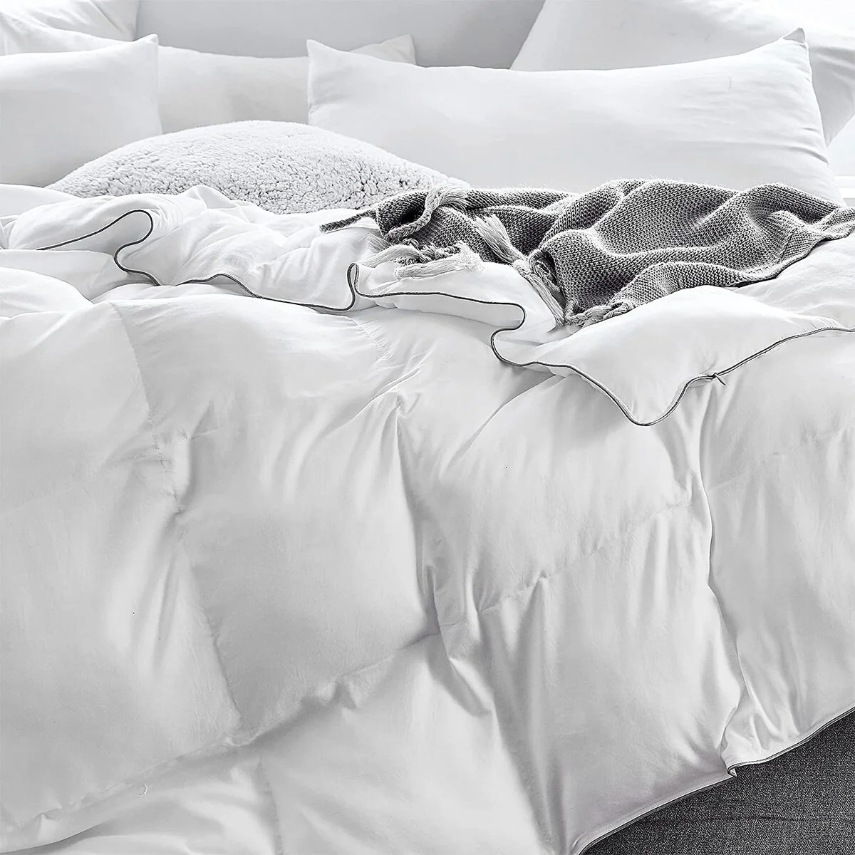 Snorze® Cloud Comforter Set - Coma Inducer® Oversized Bedding in White