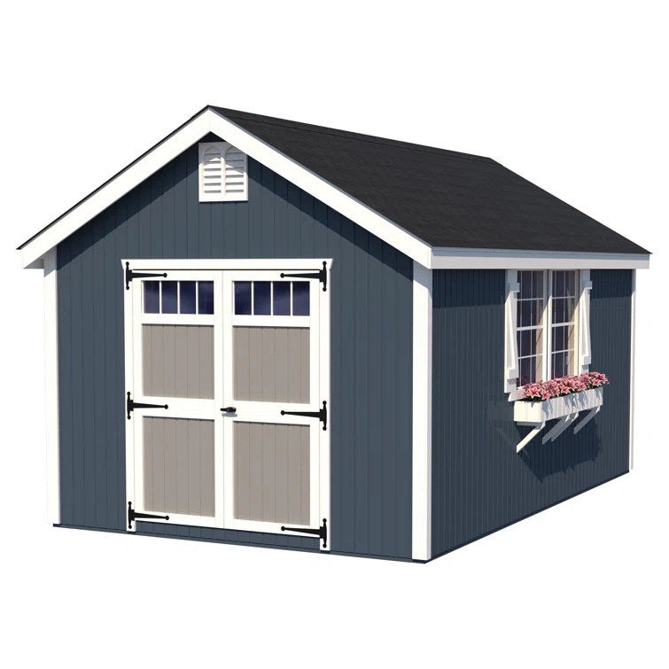 Colonial Williamsburg Outdoor Wood Storage Shed