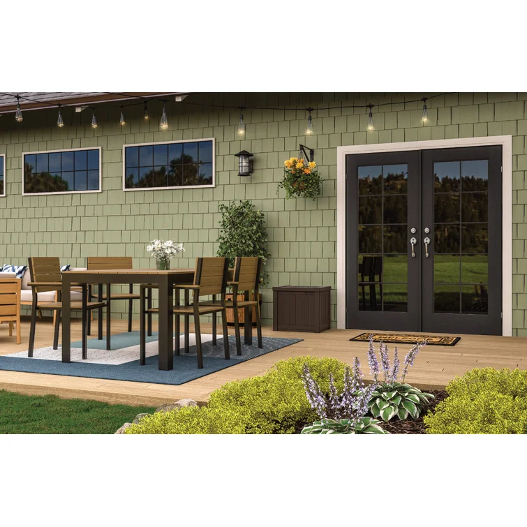 Suncast 22 Gallons Water Resistant Resin Deck Box
