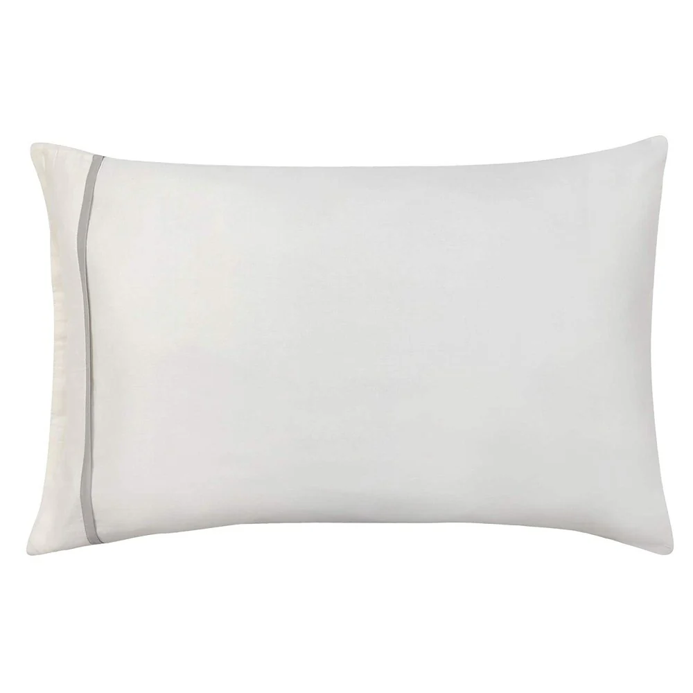 Pillow Case 100% Fine Smooth Long Staple Cotton Sateen 300TC White 4