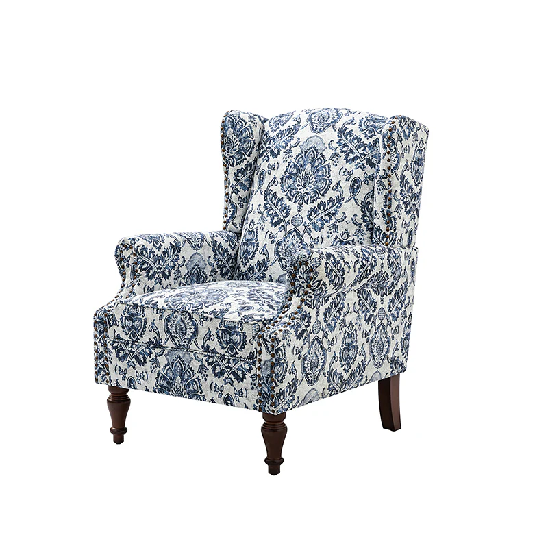 Felix Armchair with Spindle Legs
