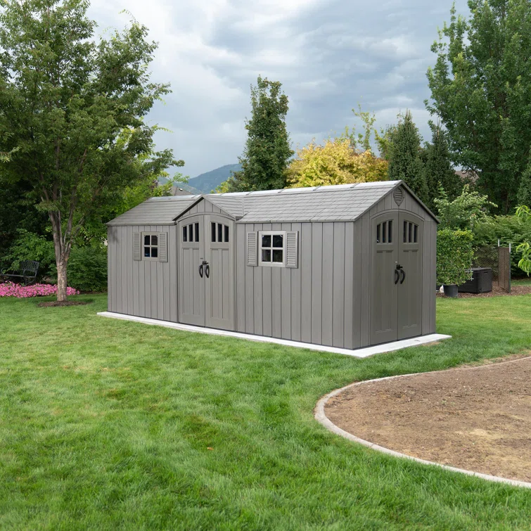 20 Ft. X 8 Ft. Dual Entry Shed