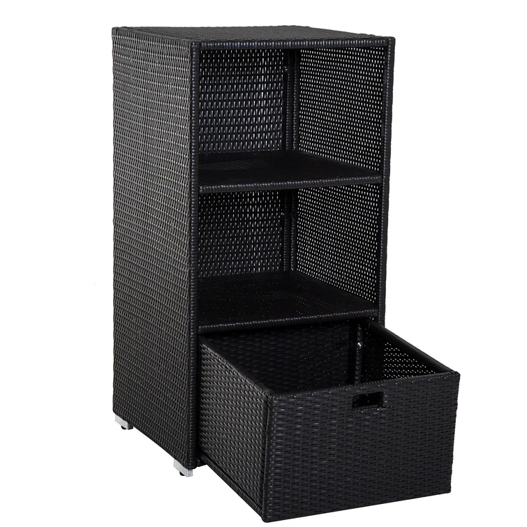 Aliyana 65 Gallon Wicker Towel Valet