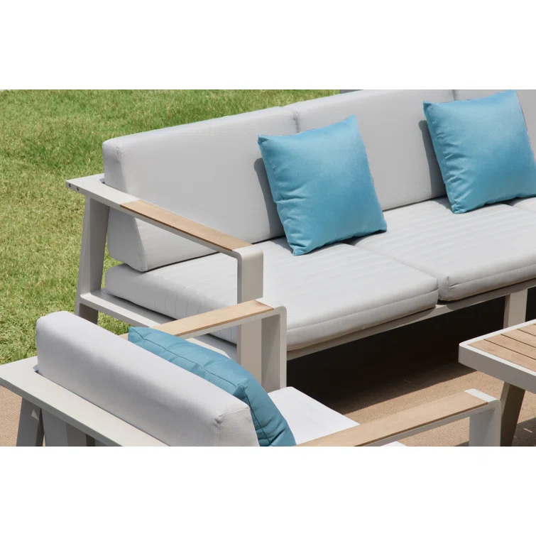 Nofi 5 - Person Outdoor Seating Group with Cushions