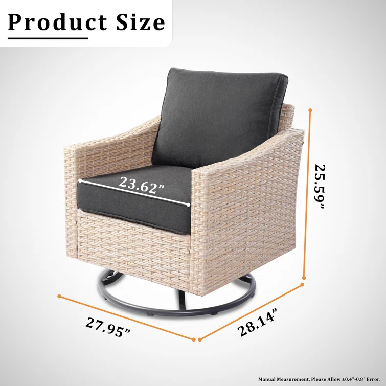 Quantrel 5 - Person Outdoor Seating Group with Cushions