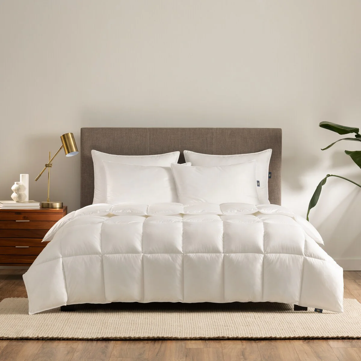 Serta Down Illusion Lightweight Comforter, Down Alternative Duvet Insert