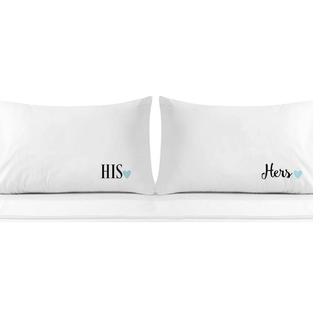 Home Dynamix Sleeposophy Collection His and Hers Pillow Case (Set of 2)