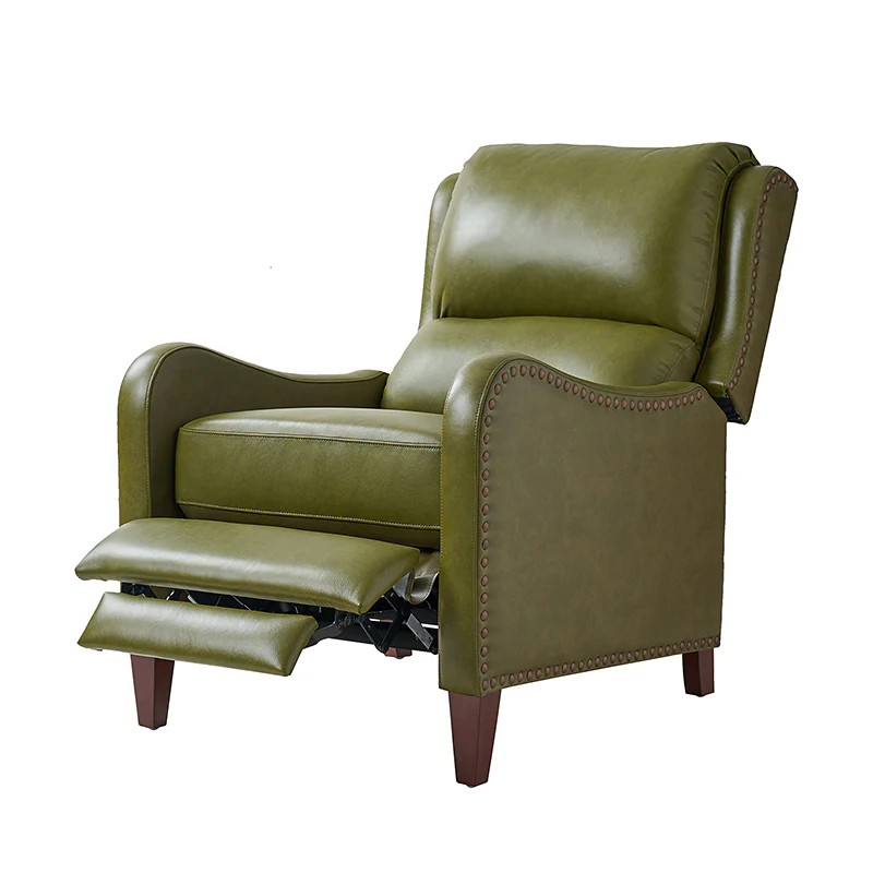 Deliat Genuine Leather Rocker Recliner