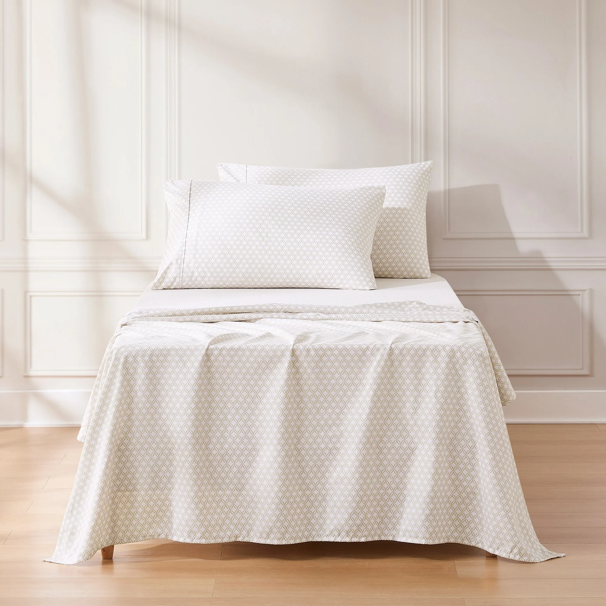 Lush Decor Eternity Neutral Sheet Set