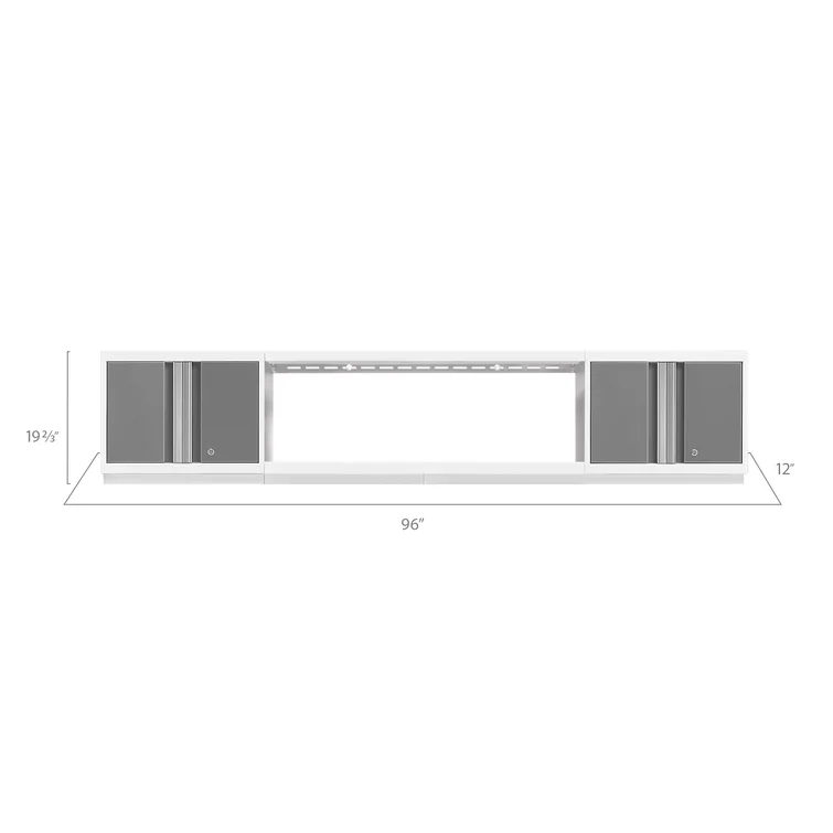3 Piece Garage Storage Cabinet Set