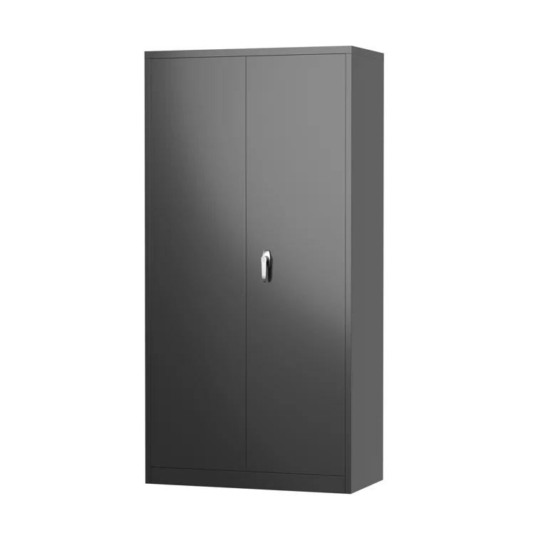 Metal Single Storage Cabinet ( 70.86'' H x 35.43'' W x 17.72'' D)