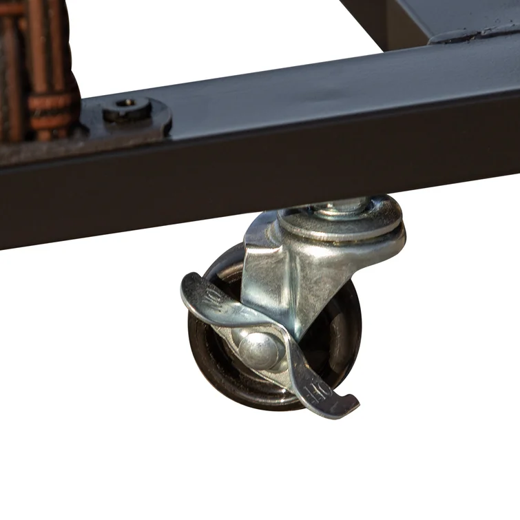 Outsunny 39.25'' W Deck Box with Wheels