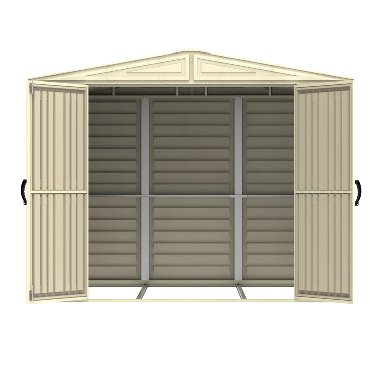 8 Ft. W x 8 Ft. D Plastic Storage Shed