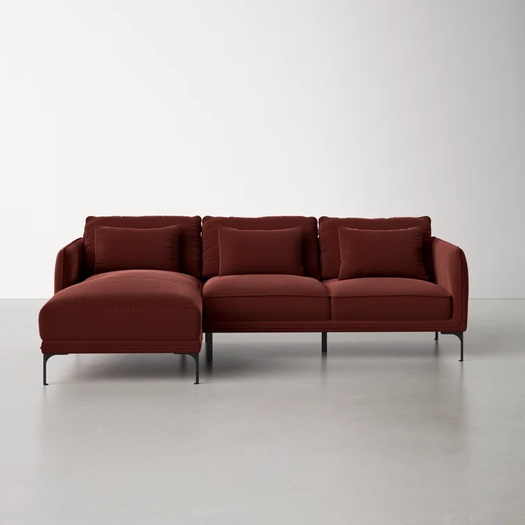 Rae 2 - Piece Velvet Sectional