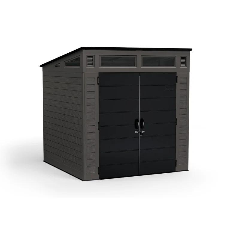 Suncast Modernist 7 ft. W x 7 ft. D Resin Storage Shed