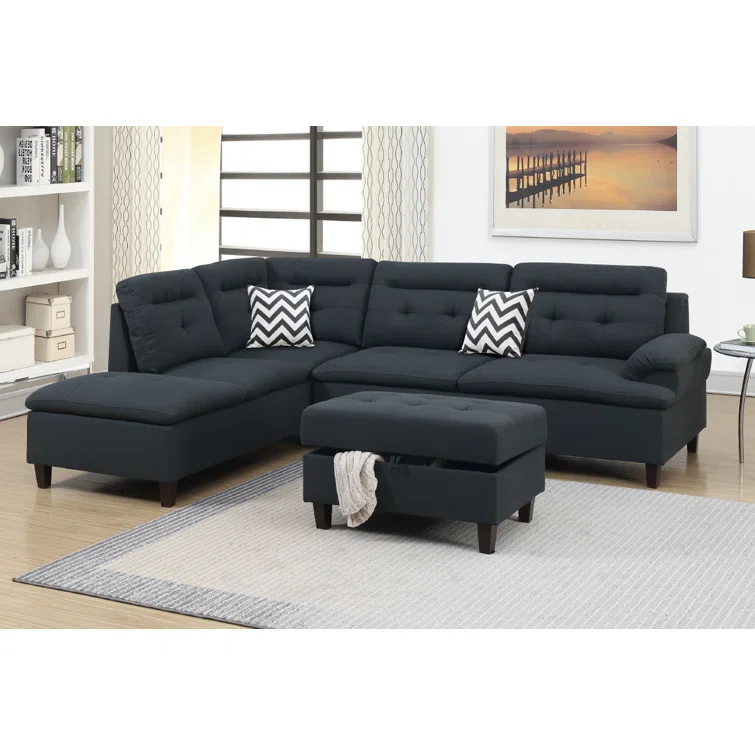 Geter 2 - Piece Upholstered Sectional