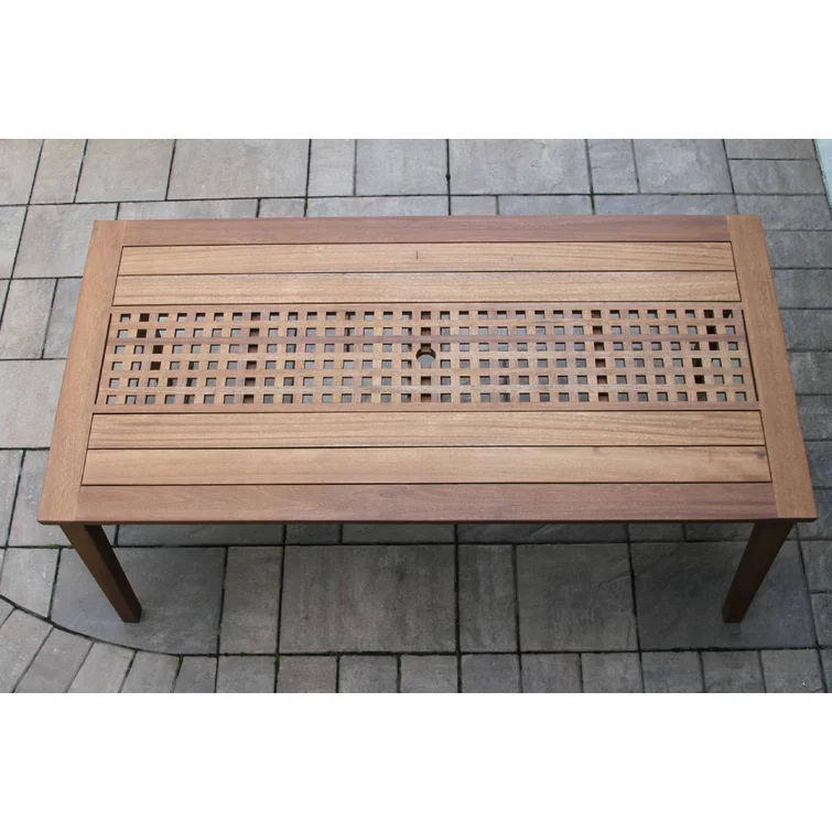 Fleur 7 - Person Rectangular Outdoor Dining Set