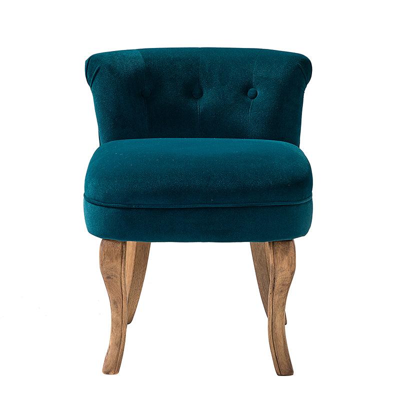 Moises Velvet Vanity Stool