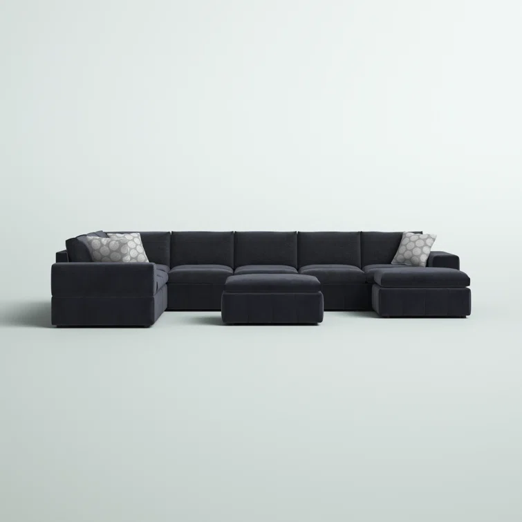 Boutin 9 - Piece Upholstered Sectional