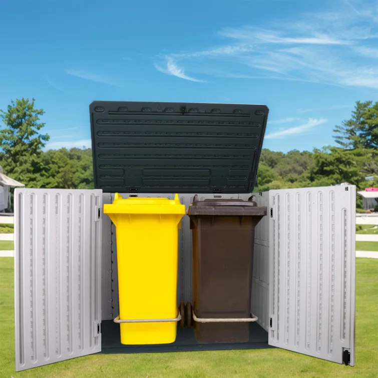 4 ft. W x 2 ft. D Plastic Tool Shed