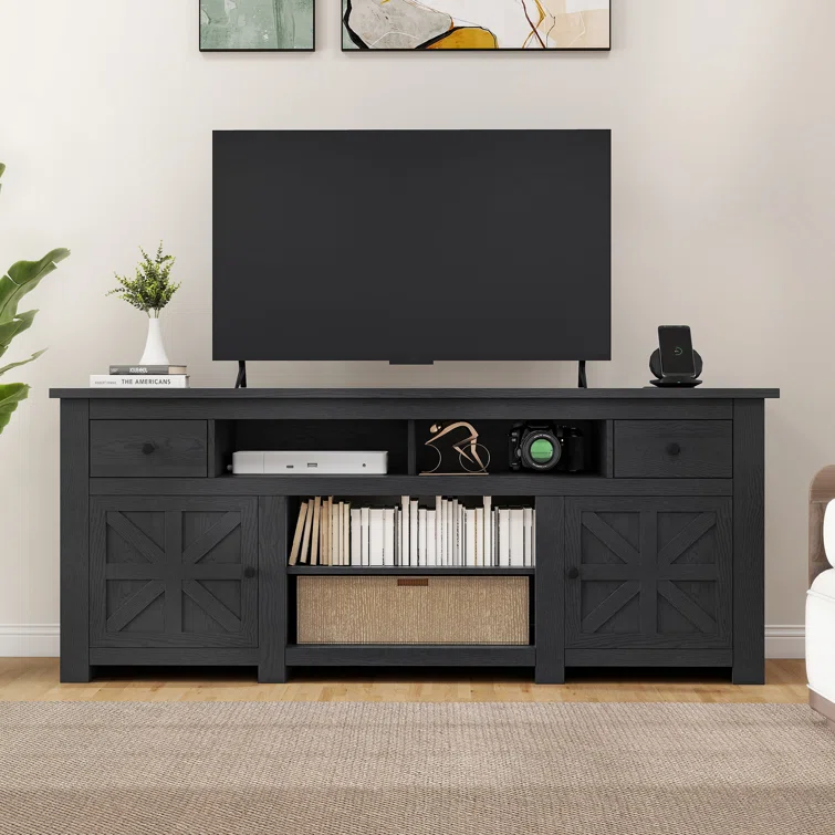 Farmhouse TV Stand for TVs up to 80