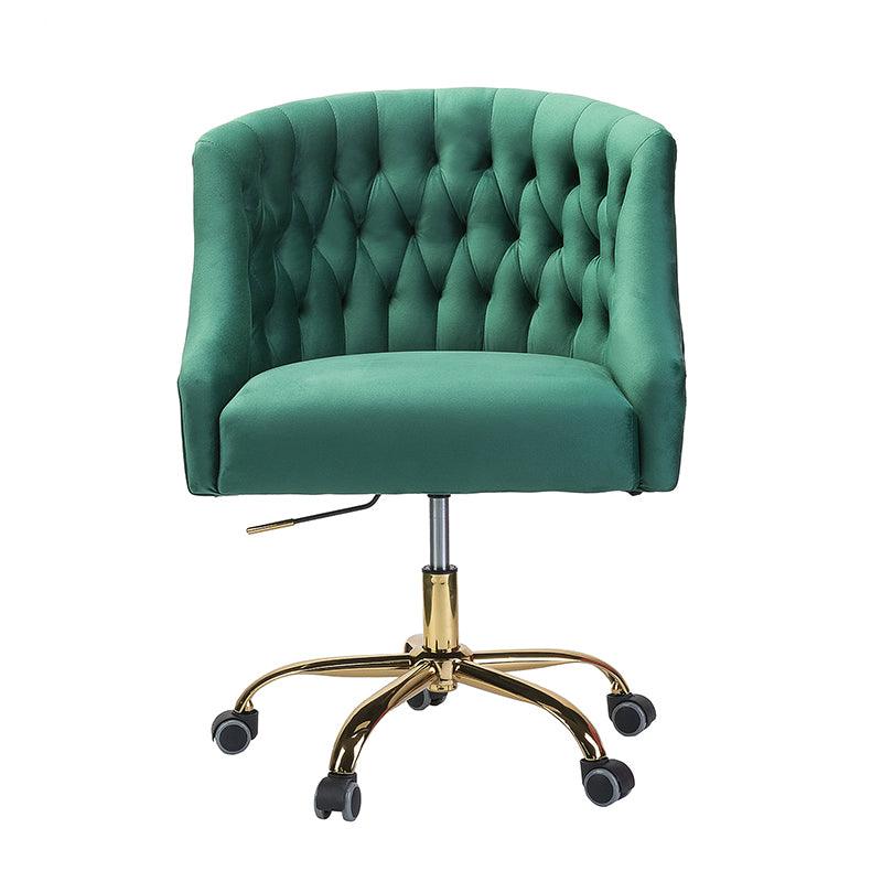 Penelope Velvet Tufted Office Chair